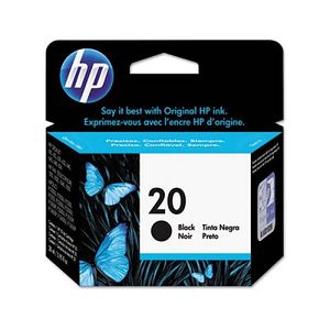 HP ink C6614D blk, No.20