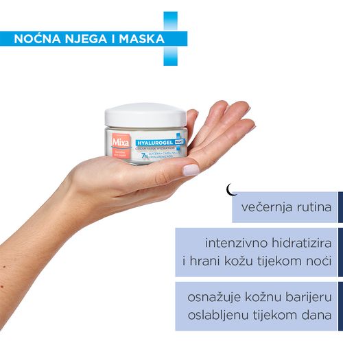 Mixa Hyalurogel Njega noćna 50 ml slika 2