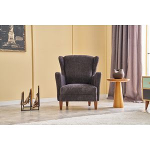 Lola Prestij - Antracitni Wing Chair