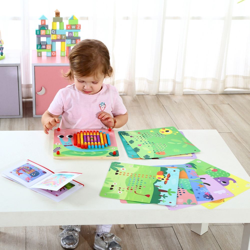 Tooky igračka slagalica s pribadačama i pribadačama slika 6