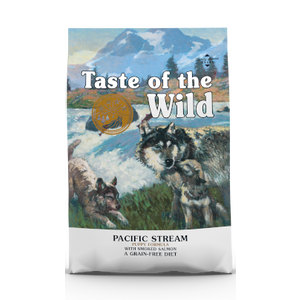 TASTE OF THE WILD Pacific Stream PUPPY, s dimljenim lososom, bez žitarica, 5,6 kg