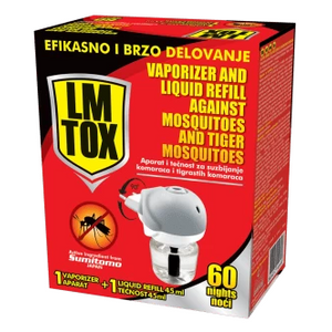 LM TOX aparat +tečnost protiv letećih insekata 45 ml