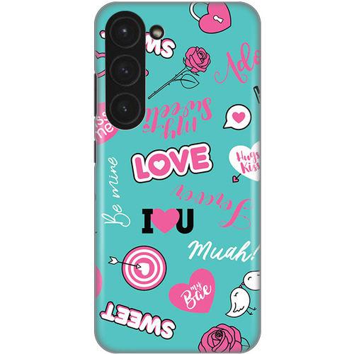 Maska Silikonska Print za Samsung S911B Galaxy S23 Love slika 1