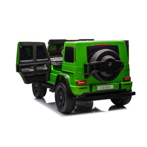 Licencirani auto na akumulator Mercedes G63 XXL 24V 4x4 - DVOSJED - zeleni slika 11