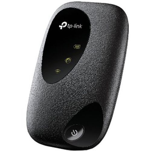 TP-Link M7000 150Mbps 4G LTE Mobile Wi-Fi, 300 Mbps at 2.4 GHz, 4G Cat4 150/50 Mbps, LTE-FDD/LTE-TDD/HSPA+/UMTS, tpMiFi App, 2000 mAH Rechargeable Battery, SIM card slot, up to 10 WI-Fi devices supported slika 1