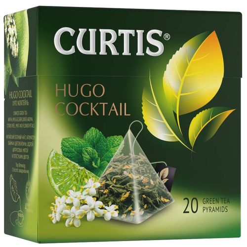 Curtis Hugo Cocktail-  Zeleni čaj sa mentom, citrusima i zovom, 20x1.8g 1515250 slika 4