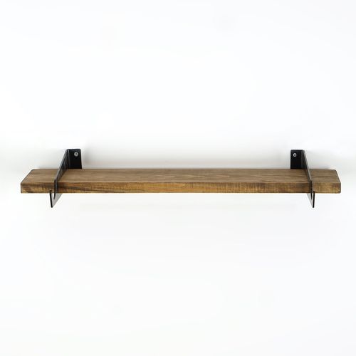 LAM016 Walnut Decorative Wooden Wall Shelf slika 7