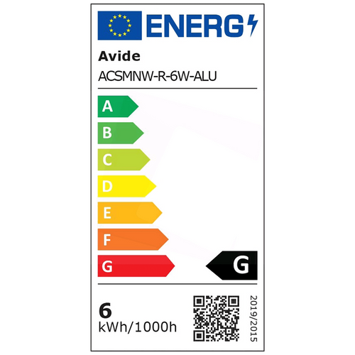 Avide Plafonjera LED, 6W, 420 lm, 4000K, IP20 - ACSMNW-R-6W-ALU slika 4