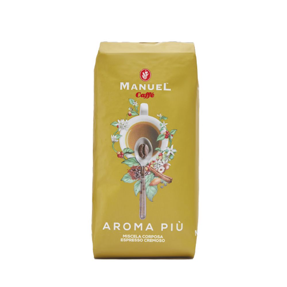 Manuel kafa u zrnu Aroma Piu'  1kg slika 1