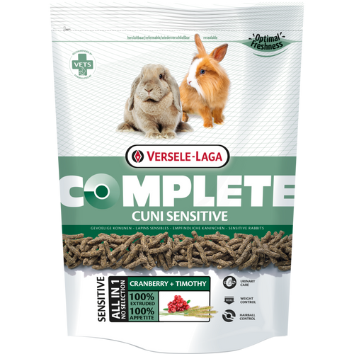 Versele-Laga Complete CUNI SENSITIVE 500 g, hrana za osetljive kuniće slika 1