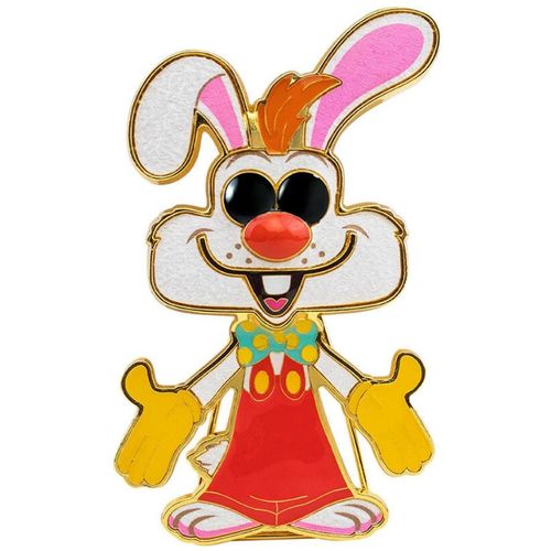 Funko Pop Roger Rabbit Large Ename bedž 10cm slika 2