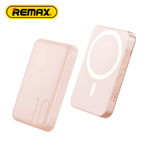 Power bank Magsafe REMAX Usion Series RPP-65 PD 20W + QC 15W Fast Charging 10000mAh pink slika 1