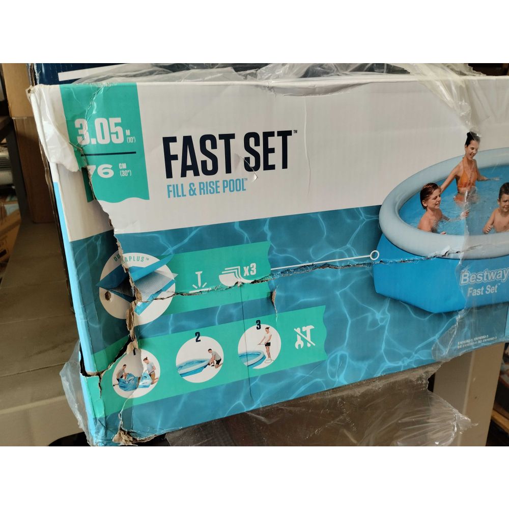 Bestway Fast set bazen sa filtar pumpom – 305x76 cm- oštećena ambalaža slika 3