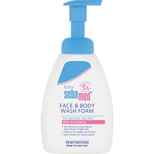 Sebamed Baby pjena za pranje lica i tijela 400ml slika 1