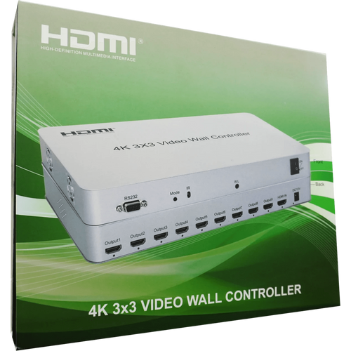 Falcom HDMI razdjelnik - HDMI 3x3 4K slika 2
