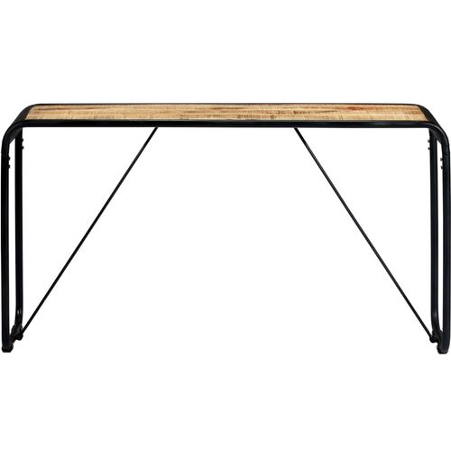 Konzolni stol 140 x 35 x 76 cm od grubog masivnog drva manga slika 2
