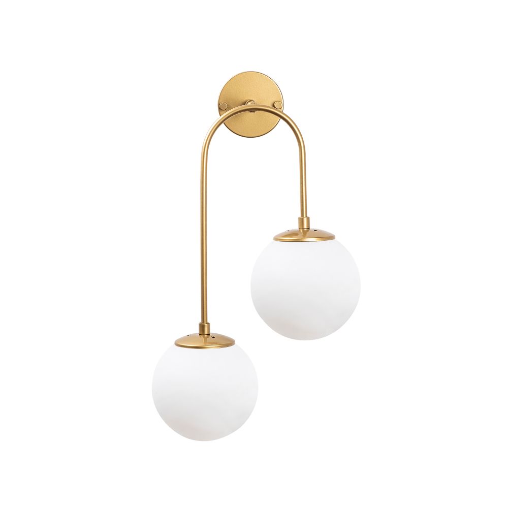 Jewel - 10585 Sjajna Zlatna Zidna Lampa slika 5