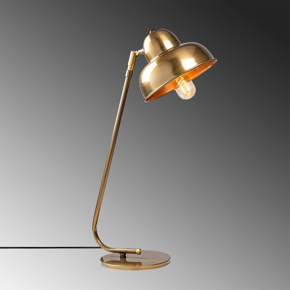 Stolna Lampa Berceste 180VINTAGE-ML u Zlatnoj Boji slika 4