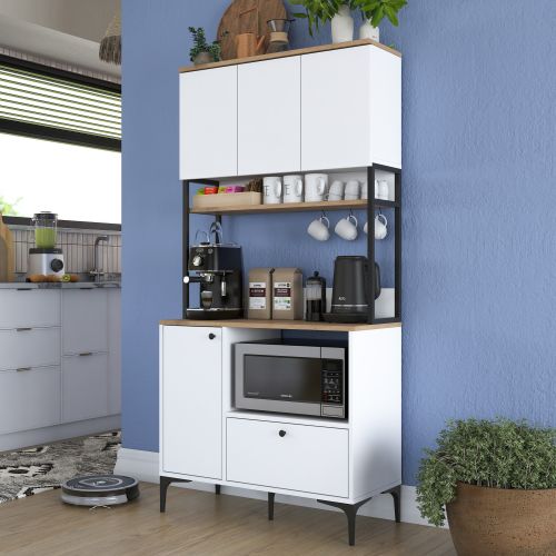 JE159 - 3253 WhiteWalnut Multi Purpose Cabinet slika 2