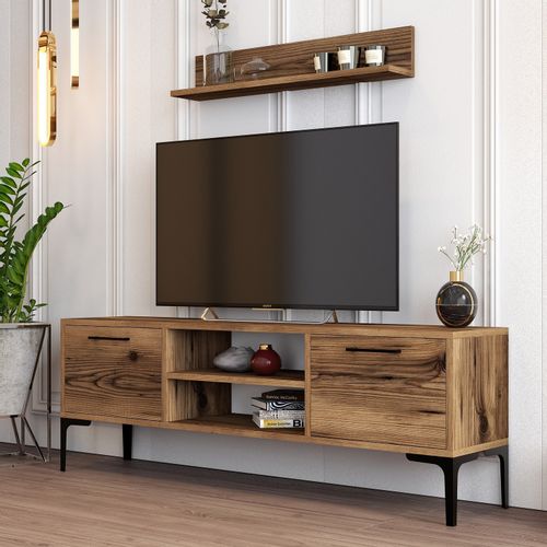 Woody Fashion TV jedinica, Riga - Walnut slika 2