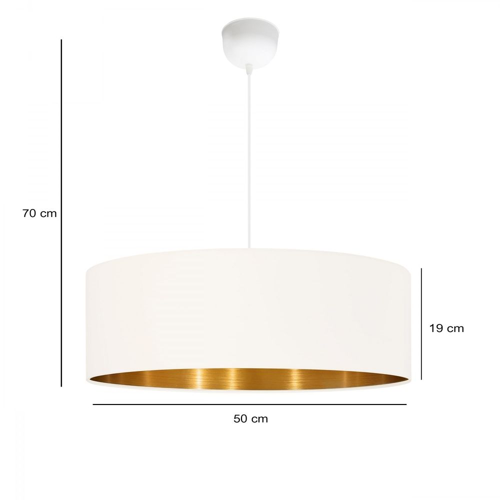 Luster AYD-3549 u Krem Zlatnoj Boji slika 3