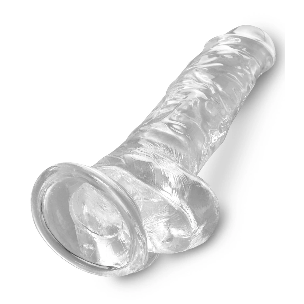 King Cock Clear KCC 8 Cock with Balls slika 5