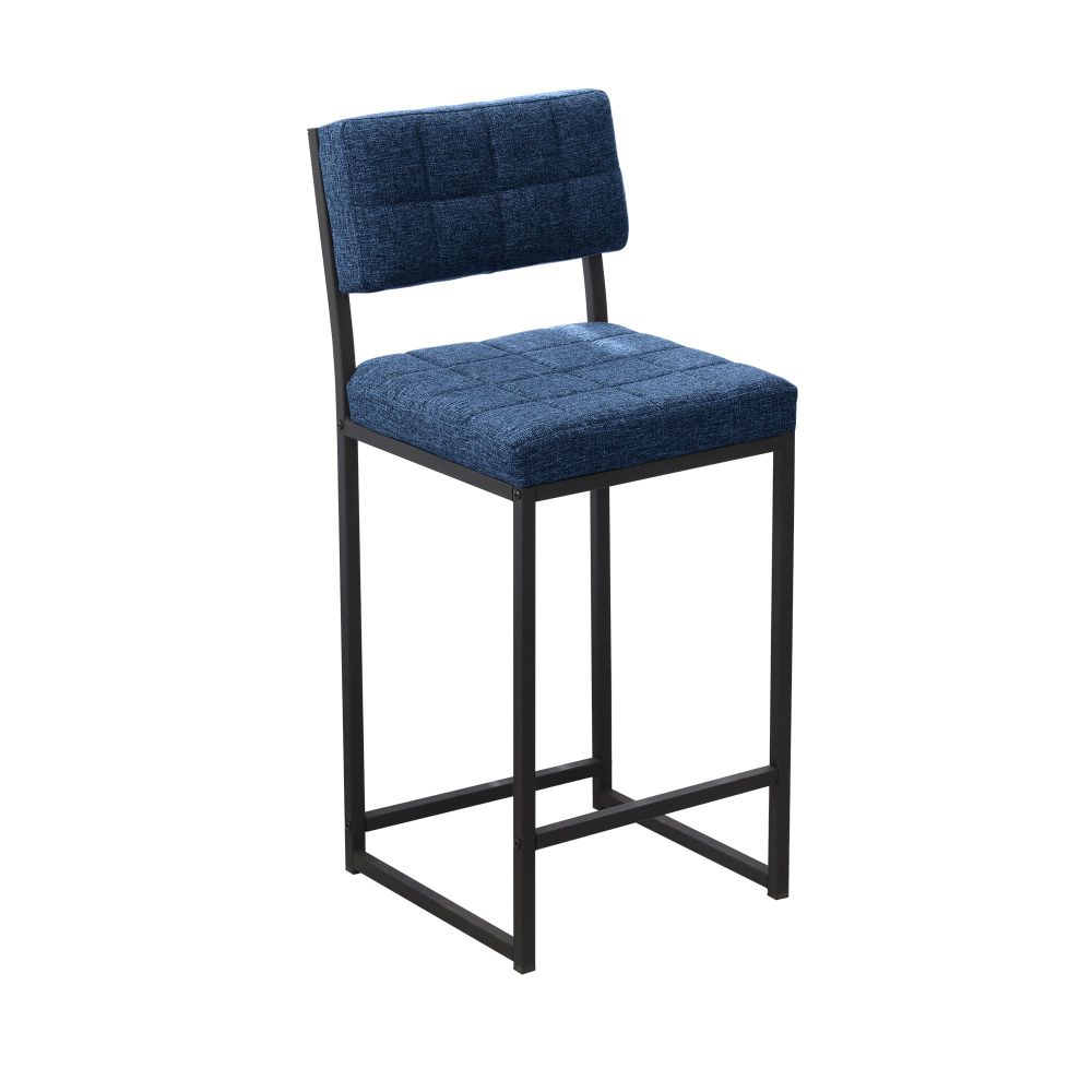 Retro Bar Stool - Plava slika 6