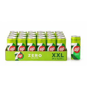 7UP Zero, 24 x 0,33 l XXL
