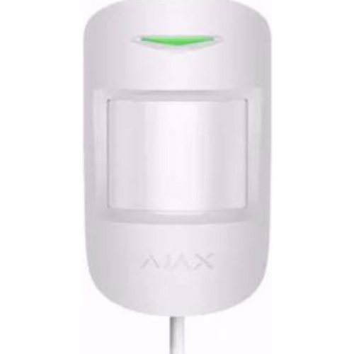 AJAX Alarm ZICANI 44405.09/30858.09.WH1 Fibra MotionProtect beli slika 1