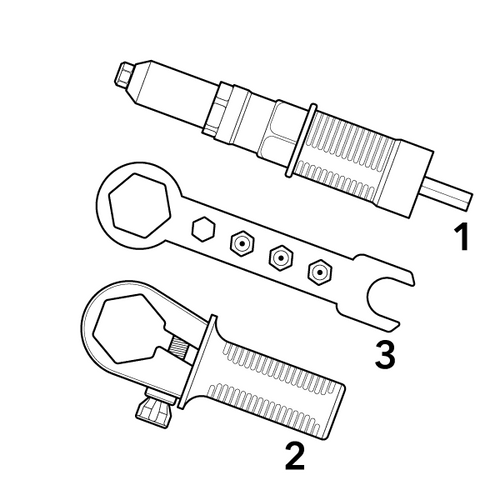 Adapter za zakovice Rivelo slika 5