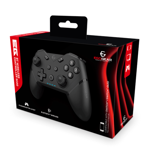 EGOGEAR SC20 Bežični Kontroler Crni za Switch, PC, PS3 slika 4