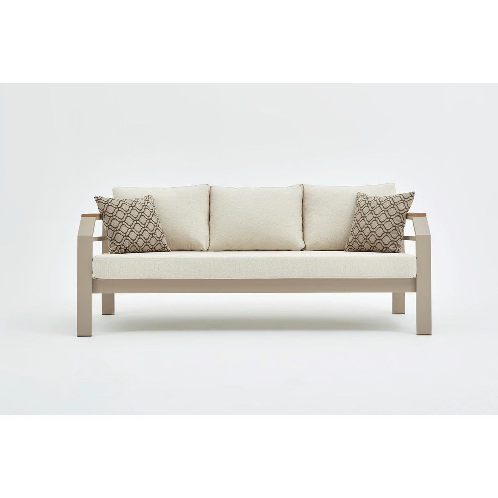 Assento Bež Lounge Set za Vrt slika 3