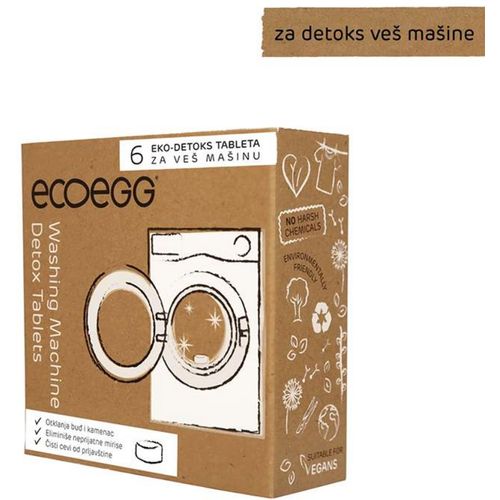 EcoEgg 3U1 Eko detoks tablete za veš mašinu, 6kom slika 3