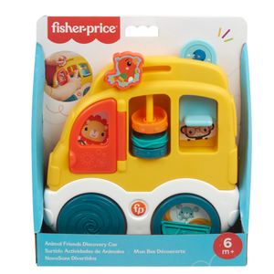 Fisher-Price drveni auto s aktivnostima - sort 