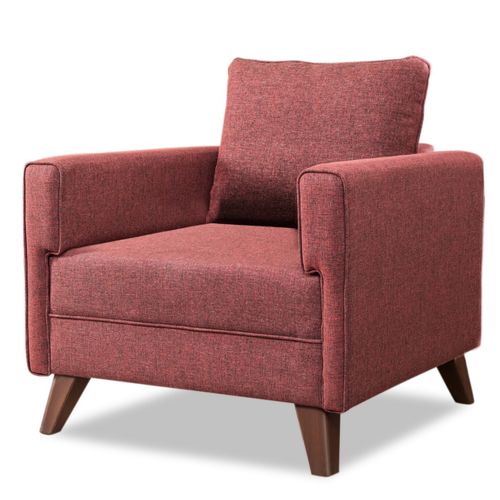 Bella Armchair - Claret Red Claret Red 1-Seat Sofa slika 8