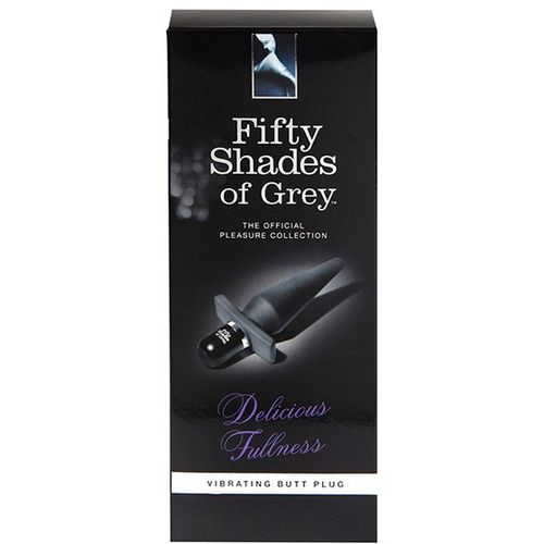 Analni čep Vibrating Fifty Shades of Grey Crna slika 2