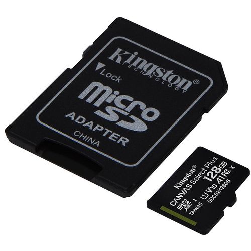 MICRO SD 128GB Kingston SDCS2/128GB sa SD adapterom slika 1