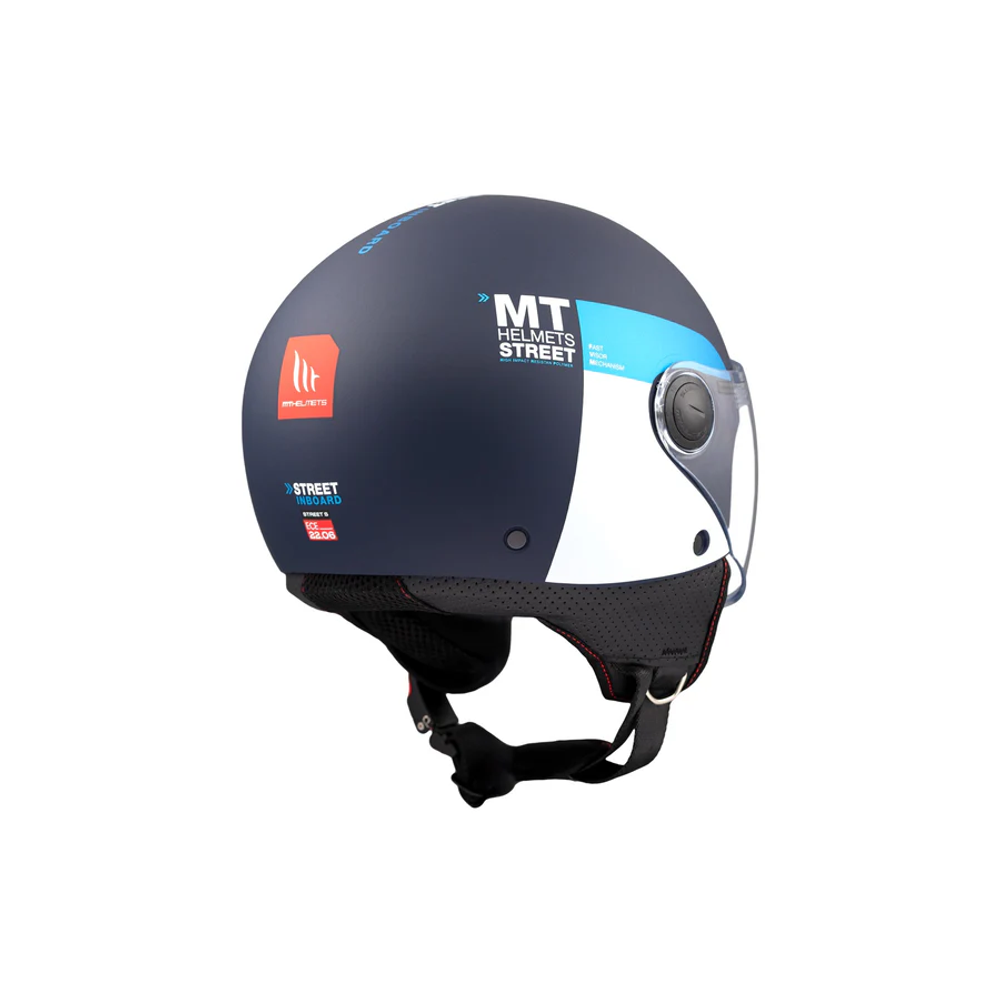 MT Helmets vizir za moto kacigu MT Street S Inboard C7 Matt slika 3