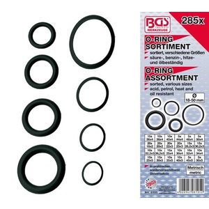 BGS set O-ring brtvi 18-50mm XXL 285dj. pro+ 8105