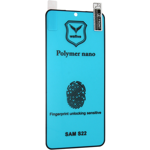 Folija Polymer Nano za Samsung S901B Galaxy S22 crna slika 1