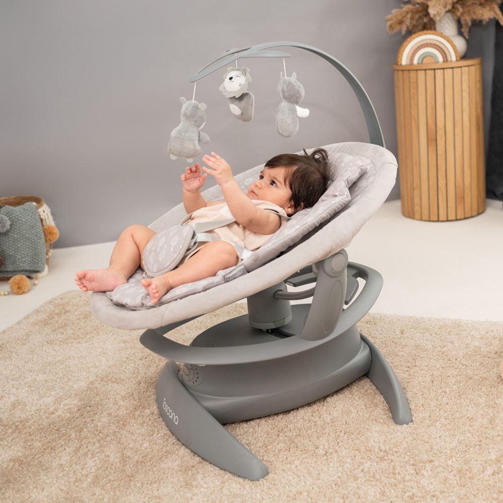 Lorelli Ležaljka za bebe Toscana, Beige Dots slika 5