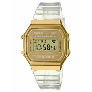 Uniseks satovi Casio VINTAGE COLLECTION - TRANSPARENT BAND - GOLD