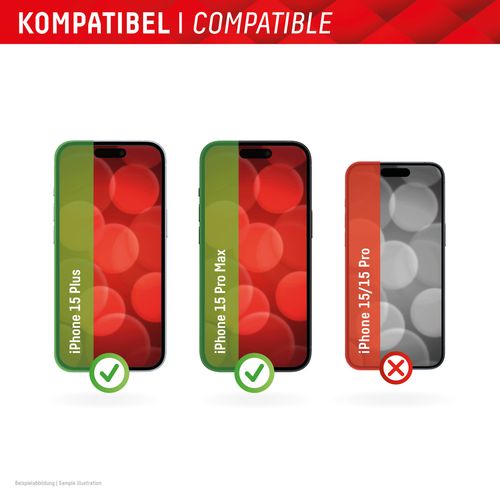 DISPLEX Zaštitno staklo Real Glass FC za iPhone 15 Plus/15 Pro Max slika 6