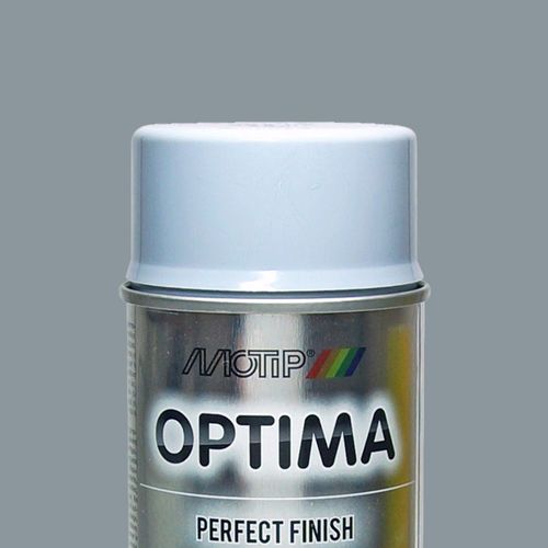 MOTIP Optima Akrilna boja u spreju RAL7001 srebrno siva 400 mL slika 1