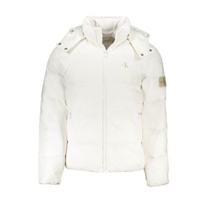 CALVIN KLEIN MEN'S WHITE JACKET