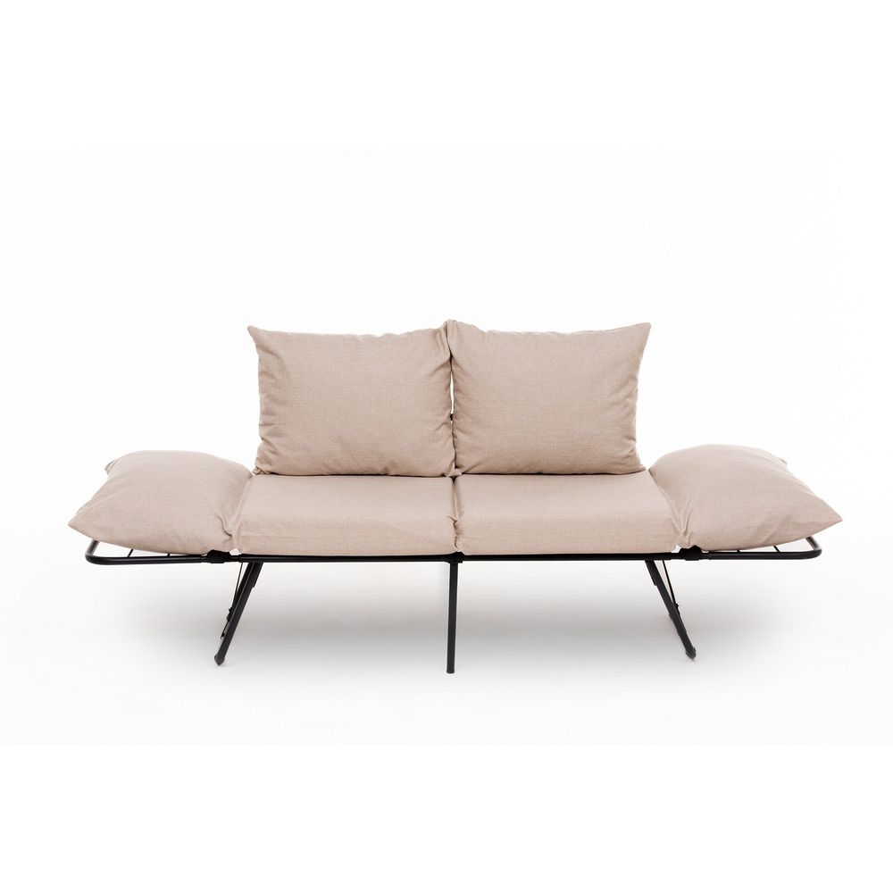 Viper 2-Sjedalni - Krem Krem Sofa na Razvlačenje slika 9