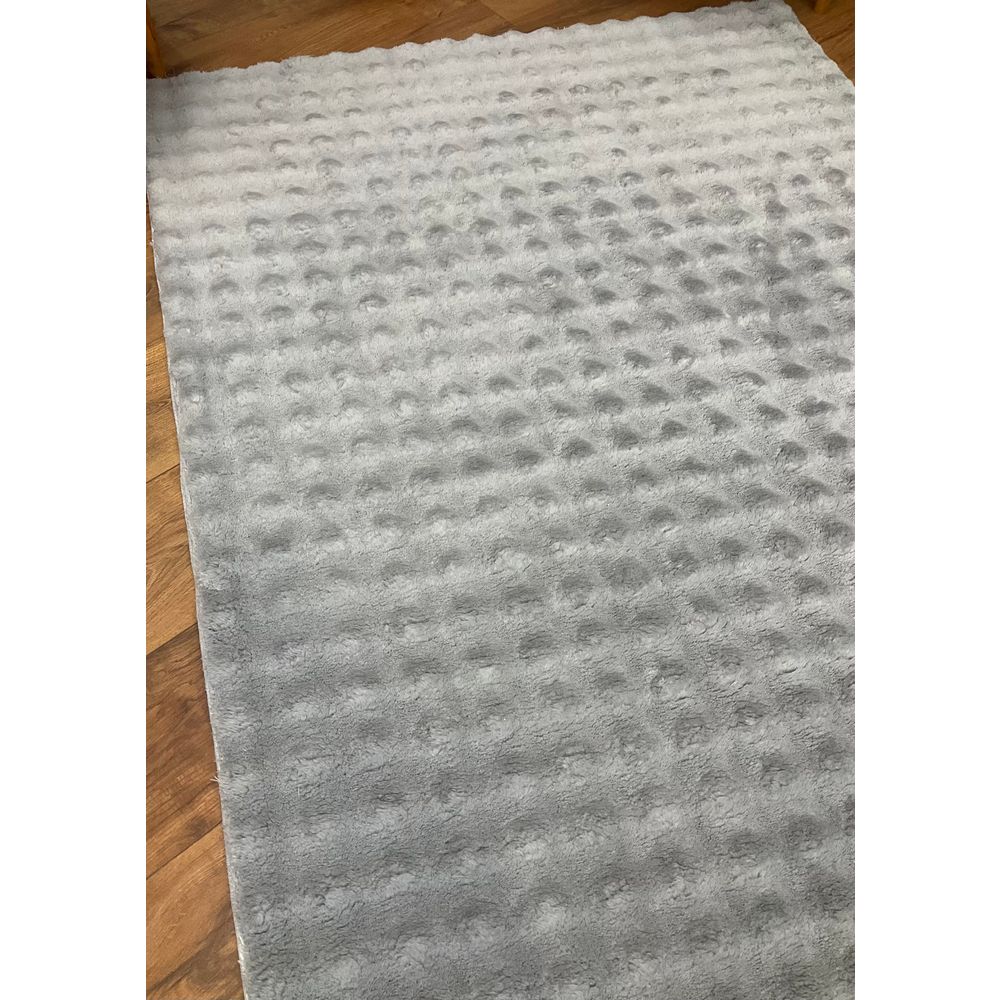 Tepih Puffy Bubble Duz , boja siva (200 x 290 cm)  - izložbeni artikl (oštećenja ambalaža) slika 6