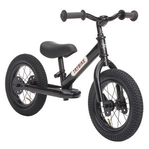 TRYBIKE Balans bicikl 2u1 Steel, Black