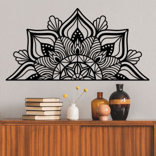 Wallity Metalna zidna dekoracija, Mandala-S-1 slika 1