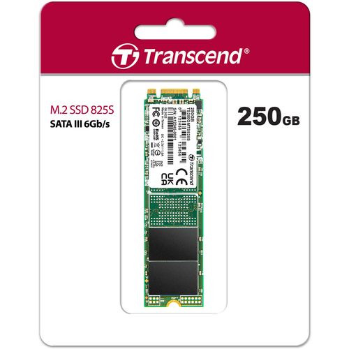 Transcend TS500GMTS825S 500GB, M.2 2280 SSD, SATA3 B+M Key, TLC slika 1